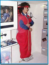 IMAGE: Emily, the animatronic astronaut